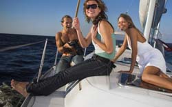 Private sailing trips in Mykonos, Greece